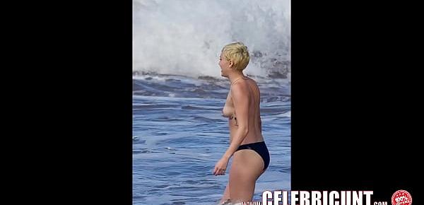  Miley Cyrus Naked The Full Collection